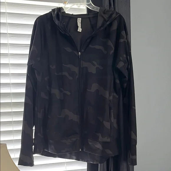 RBX Charcoal Camouflage Zip-Up Jacket - Picture 1 of 3